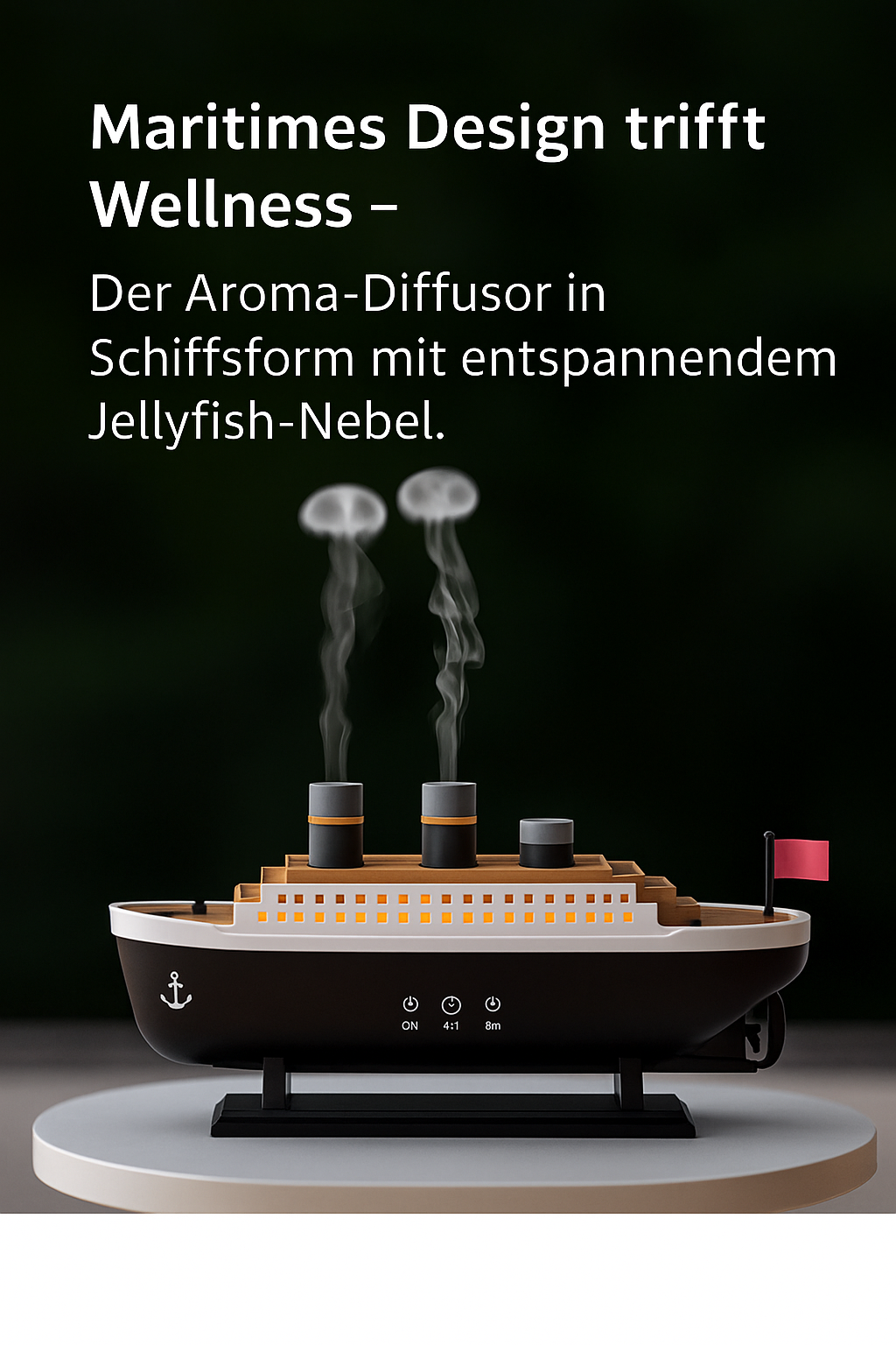 Titanic Aroma-Diffusor – Stil trifft Entspannung