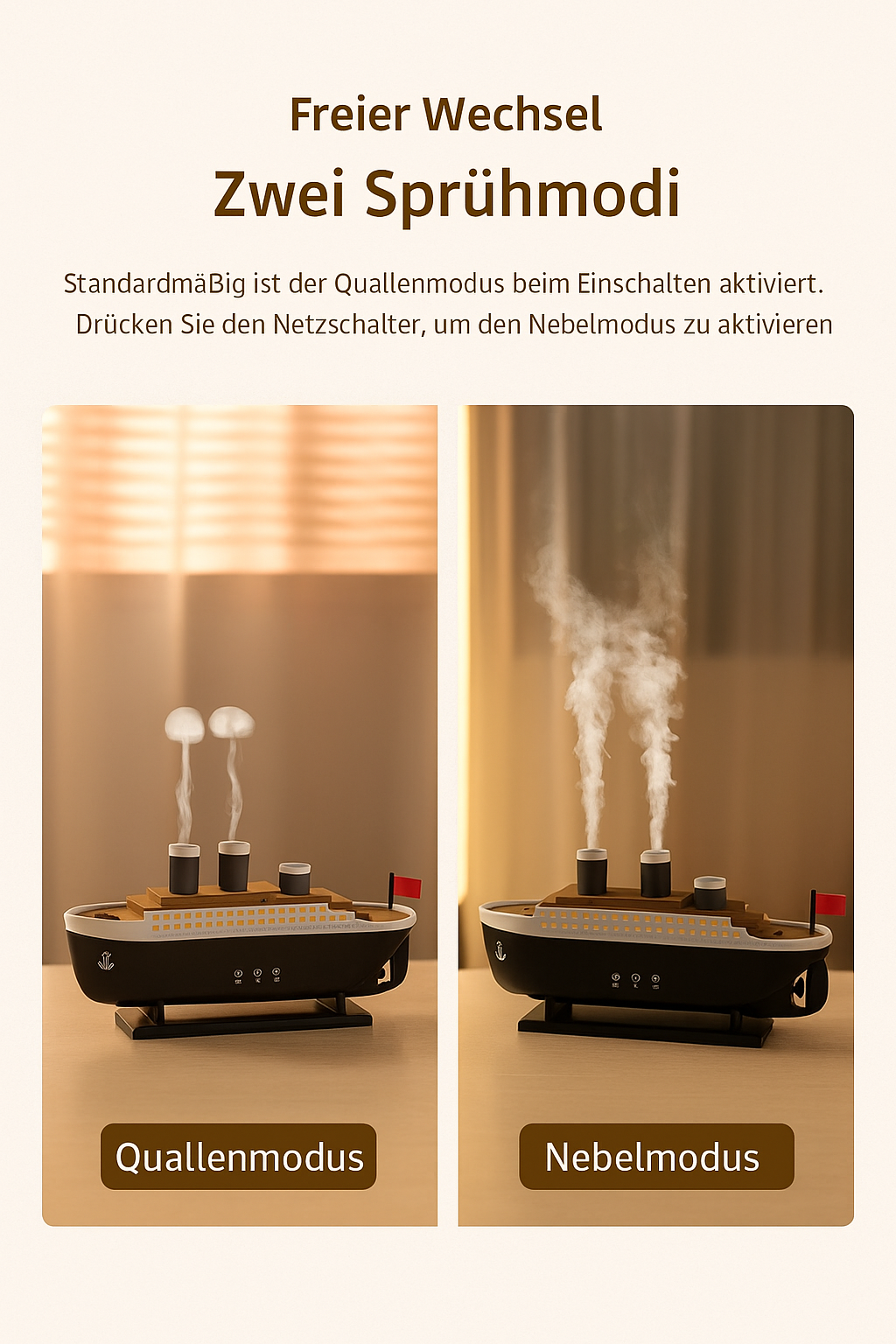 Titanic Aroma-Diffusor – Stil trifft Entspannung