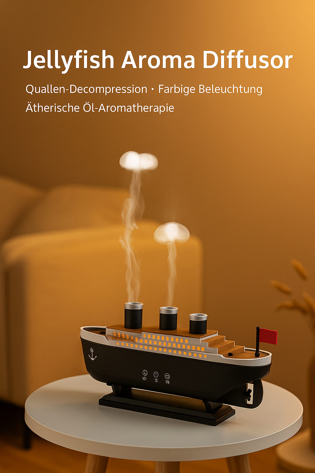 Titanic Aroma-Diffusor – Stil trifft Entspannung