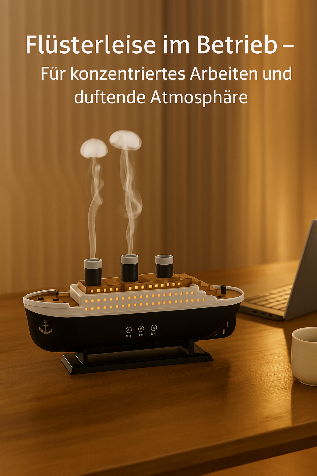 Titanic Aroma-Diffusor – Stil trifft Entspannung