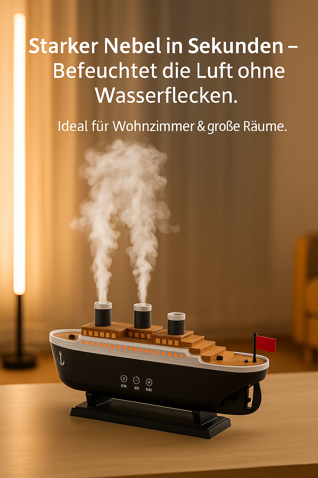 Titanic Aroma-Diffusor – Stil trifft Entspannung