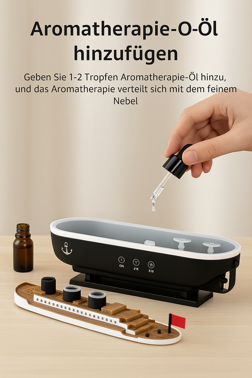 Titanic Aroma-Diffusor – Stil trifft Entspannung