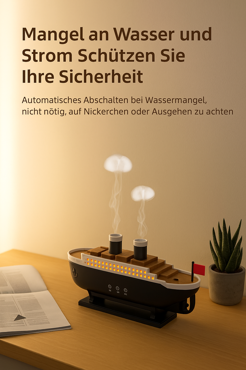 Titanic Aroma-Diffusor – Stil trifft Entspannung