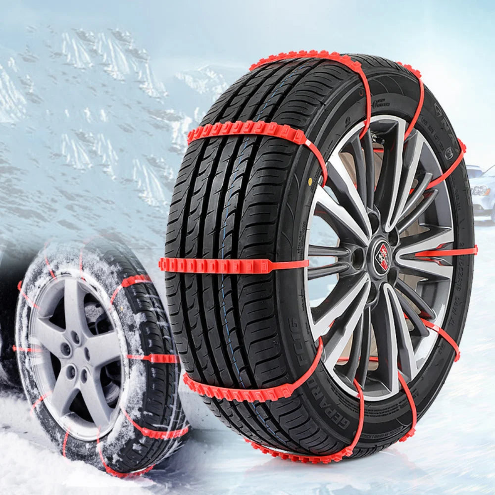 /20pcs Anti-Rutsch-Schneeketten Auto Winter Reifen Räder Kette Winter Outdoor Schnee Reifen Notfall Anti-Rutsch-Autozubehör