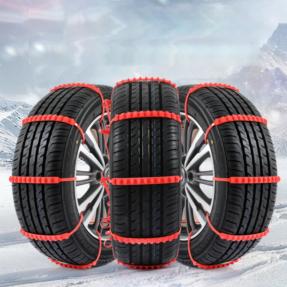 /20pcs Anti-Rutsch-Schneeketten Auto Winter Reifen Räder Kette Winter Outdoor Schnee Reifen Notfall Anti-Rutsch-Autozubehör