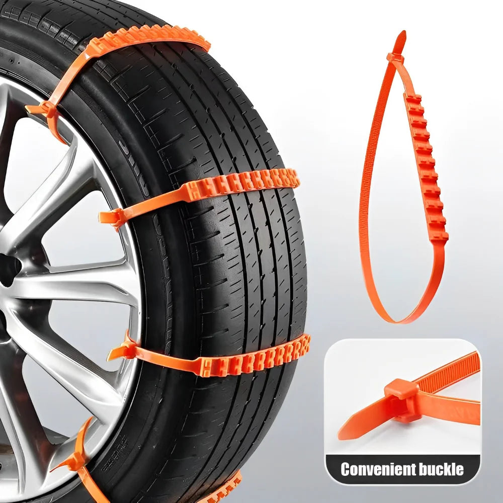 /20pcs Anti-Rutsch-Schneeketten Auto Winter Reifen Räder Kette Winter Outdoor Schnee Reifen Notfall Anti-Rutsch-Autozubehör