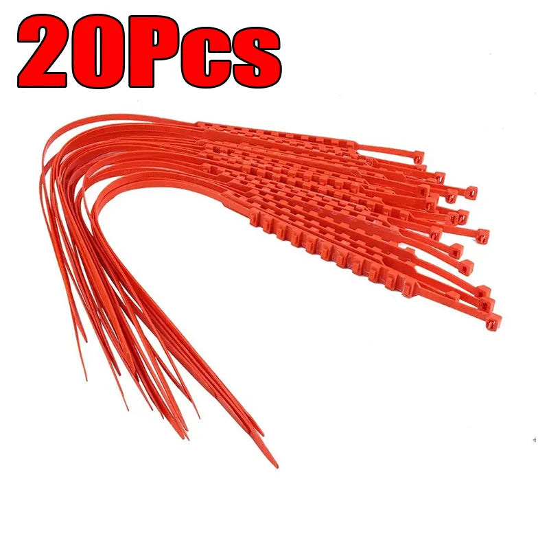 /20pcs Anti-Rutsch-Schneeketten Auto Winter Reifen Räder Kette Winter Outdoor Schnee Reifen Notfall Anti-Rutsch-Autozubehör